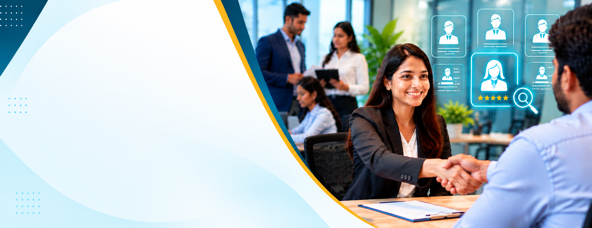 Sampro staffing and recruitment banner